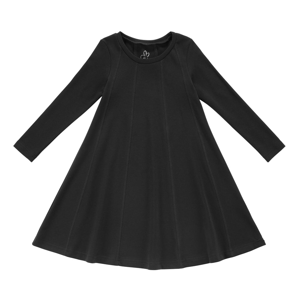 Black swing dress