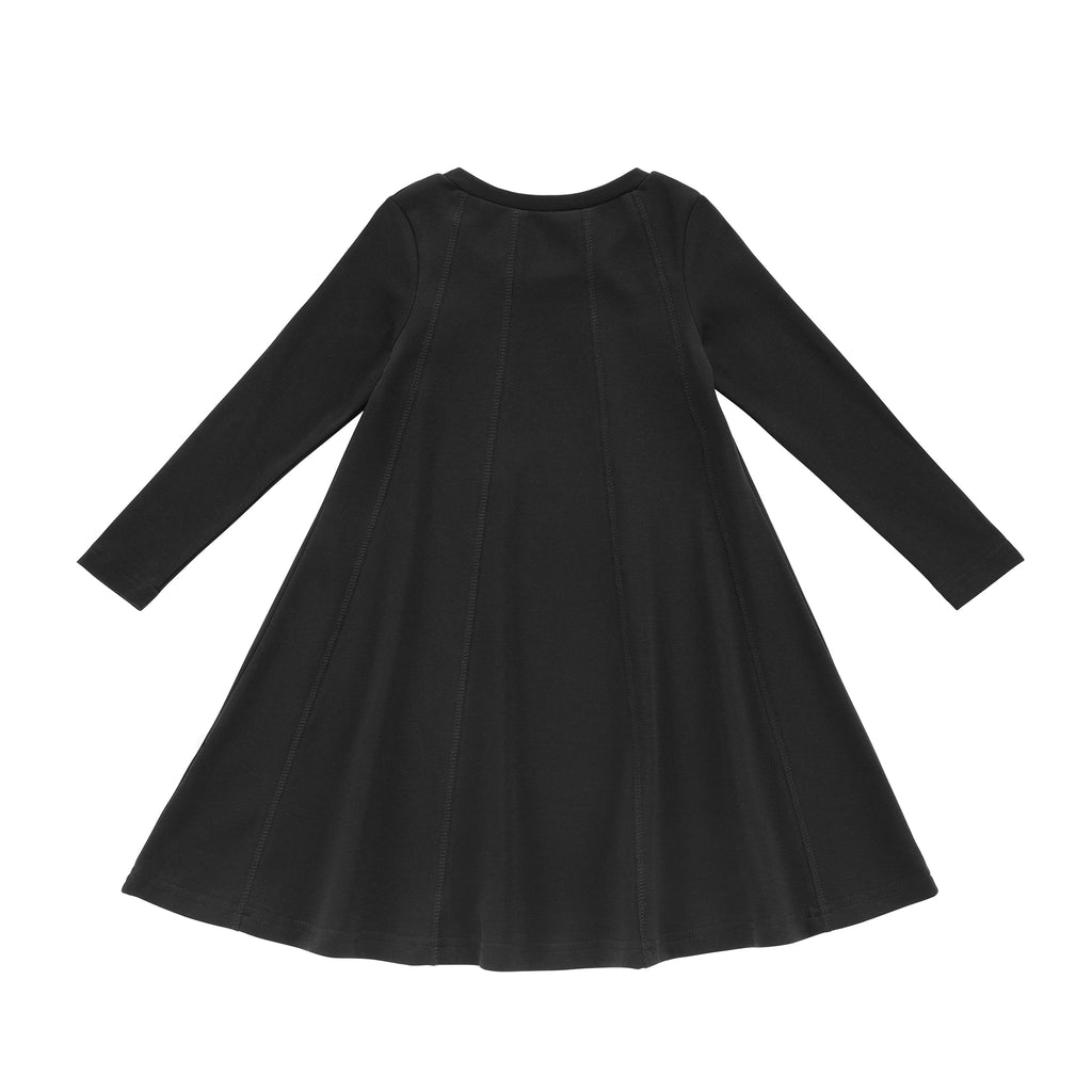 Black swing dress